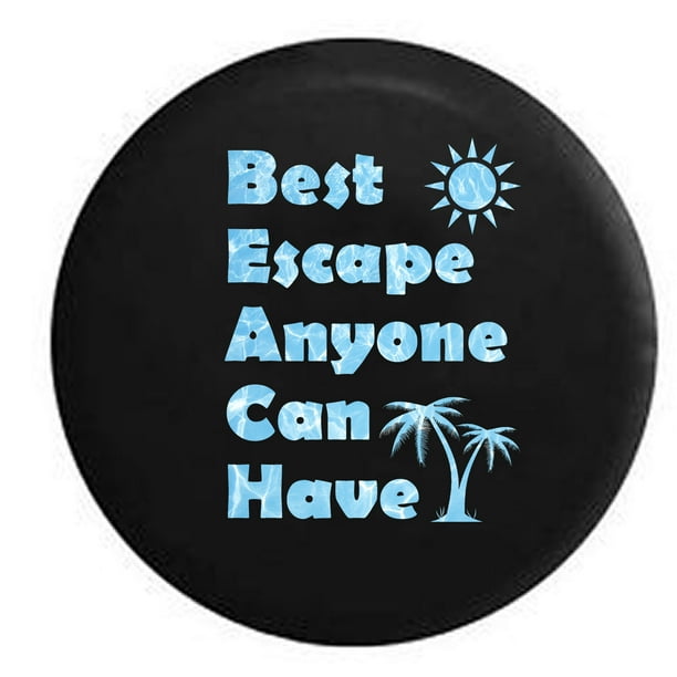 Palm Tree Camper RV ANY Vehicle,Trailer Beach life Spare Tire Cover ANY Size
